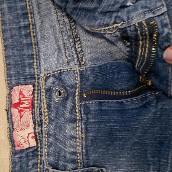 YMI jean shorts no button (0269) - Picture 3 of 4